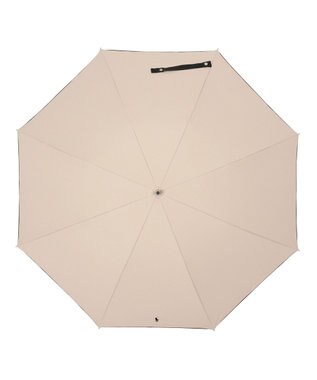 MOONBAT POLO RALPH LAUREN 晴雨兼用日傘 長傘 ワンポイントPP 一級遮光 遮熱 UV ベージュ