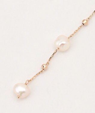 TOCCA PEARL STATION EARRINGS 淡水バロックパール イヤリング ゴールド系