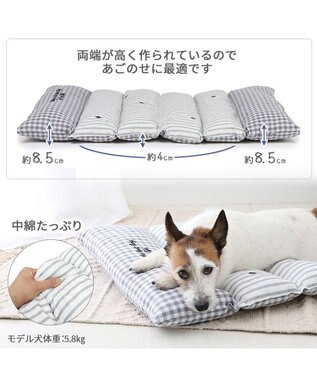 PET PARADISE ペットパラダイス ごろ寝マット 《マリン柄》 小型犬 マリン柄