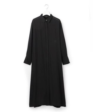 23区 S 【洗える】ウールシアービエラ ワンピース ブラック系