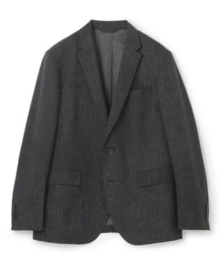 JOSEPH HOMME 新型・新柄【洗える/ストレッチ/シワになりにくい/セットアップ対応可】クールドッツストレッチ 　ジャケット ブラック系