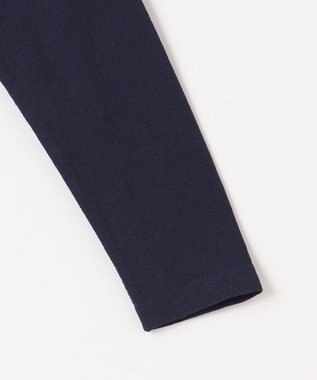 ANY KIDS 接触冷感 UVケア カーディガン ネイビー