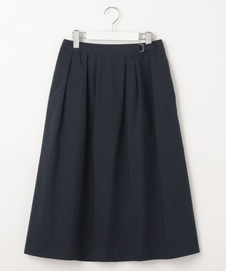 J.PRESS LADIES 【洗える】バイオエアフロー フレアー スカート ネイビー系