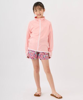 OP／FILA 【Ocean Pacific】フルジップ OPロゴラッシュガード