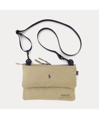 MOONBAT POLO RALPH LAUREN（ポロ ラルフ ローレン）ポロポニー マルチ傘袋 レインバッグ 無地 吸水生地／撥水 透湿 キャメル