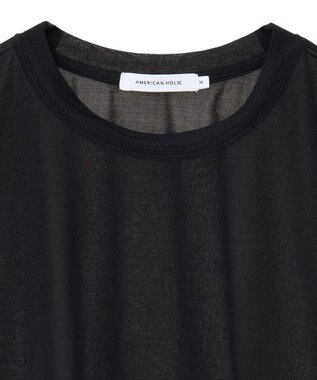 AMERICAN HOLIC シアールーズＴシャツ Black
