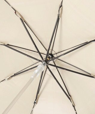 MOONBAT 【軽量】POLO RALPH LAUREN 晴雨兼用日傘 長傘 チェック／遮光 遮熱 UV ベージュ