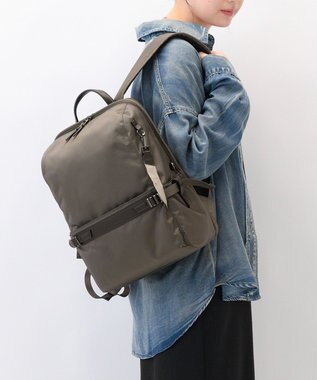 ACE BAGS & LUGGAGE W&.Day/Night リッカ2 スクエアリュック A4サイズ 14.0インチPC収納 19152 ダブルアンドデイナイト アッシュブラウン