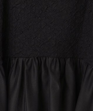 組曲 L 【WEB限定】レリーフジャガードキャミツインセット アイボリー×ブラック系