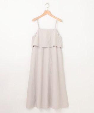 組曲 L エアリーキャミ ワンピース グレージュ系