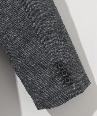 JOSEPH ABBOUD 【洗える/UV/エコ撥水・クールビズ/】ライトウェーブライト ジャケット グレー系2