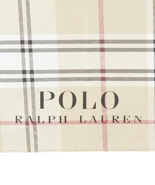 MOONBAT 【軽量】POLO RALPH LAUREN 晴雨兼用日傘 長傘 チェック／遮光 遮熱 UV ベージュ