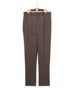 J.PRESS MEN 【セットアップ対応 / ストレッチ】SOFAニット ハイグレードジャージー スラックス ブラウン系8