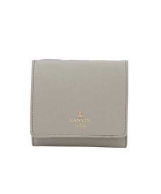 LANVIN en Bleu リュクサンブールカラー 外ボックス二つ折り財布