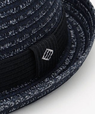 JOSEPH ABBOUD 【日経スタイルマガジン掲載・ウォッシャブル】ウォッシャブルブレード ハット ネイビー系1