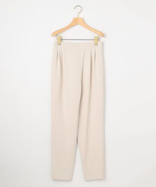 組曲 S 【KUMIKYOKU NAVY】コンフォータブルドレープ ラップパンツ アイボリー系