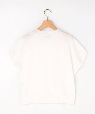 組曲 S 【先行予約】シアー ニットT ホワイト系