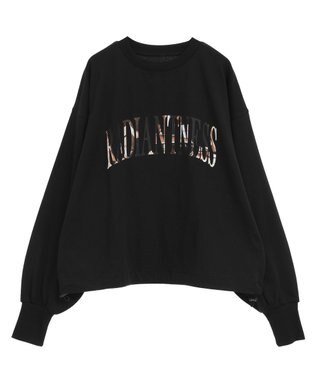 CRAFT STANDARD BOUTIQUE バルーンロゴカットソー Black