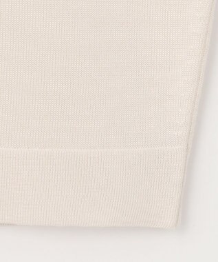 自由区 L 【アンサンブル対応・洗える】アセテートコットン カーディガン アイボリー