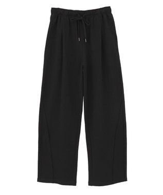 Green Parks 切り替えカーブスウェットパンツ Black