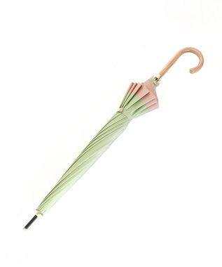 槇田商店 SCENE グログランシャンブレー グリーン 長傘 緑