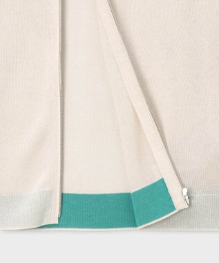 Paul Smith シアー ニット ブルゾン オフホワイト