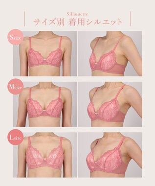 Wing 【マッチミーブラ　ノンワイヤー】 きれいなバストシルエット 快適なつけごこち S~3L KB2071 ウイング／ワコール ストロベリー
