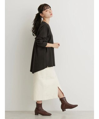 AMERICAN HOLIC サイドＺＩＰブークレチュニック Black