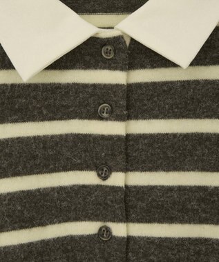 CRAFT STANDARD BOUTIQUE ボーダーラガープルオーバー Dark Gray