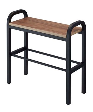 tower 立ちやすいベンチシューズラック タワー  ブラック ブラック