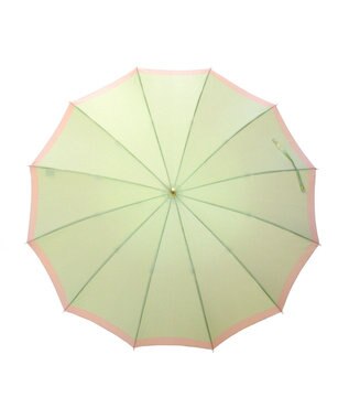 槇田商店 SCENE グログランシャンブレー グリーン 長傘 緑