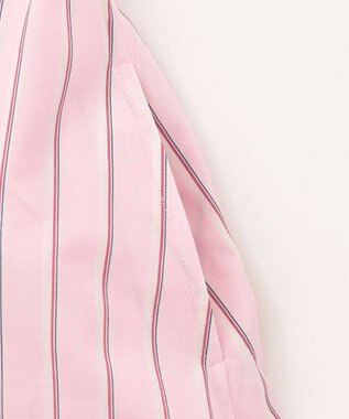 組曲 KIDS 【吸水速乾】【110-140㎝】ストライプ スカート ピンク系1