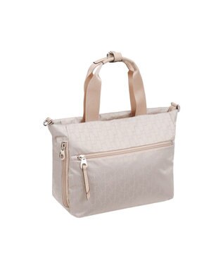 ACE BAGS & LUGGAGE PROGRES プログレ プリエ ハンドバッグ ２WAYショルダー 68164  レディース 強撥水機能 ベージュ