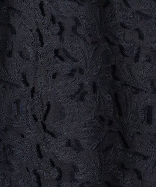 自由区 S YONEZAWAレーシージャガード スカート ネイビー系