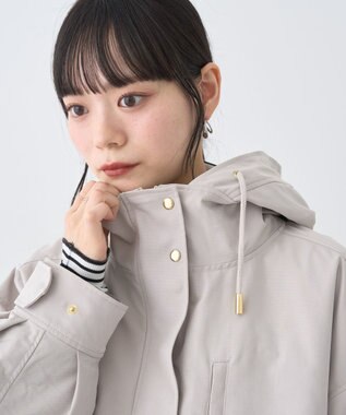 earth music&ecology マルチウェイマウンテンパーカー Beige