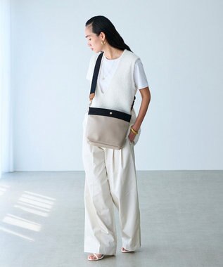 TOPKAPI 【Breath TOPKAPI】RIPPLE リプル ファスナー付 ショルダーバッグ トープ