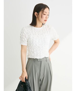 Green Parks ・ＳＵＧＡＲ　ＳＰＯＯＮ　シャーリングプルオーバー Off White