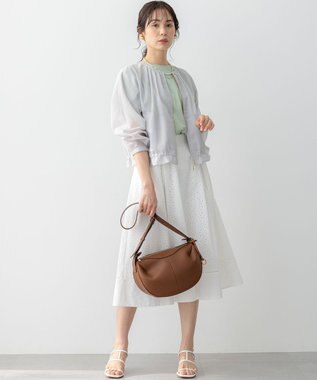 組曲 エンブロイダリーレース スカート アイボリー系