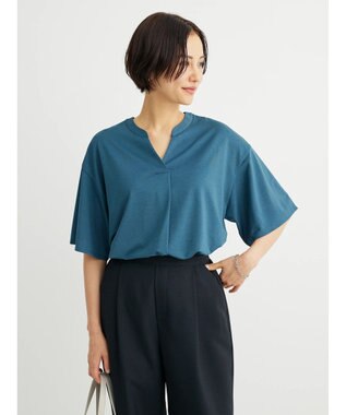 Green Parks BEST PRICE  スキッパー５分袖ブラウソー Green