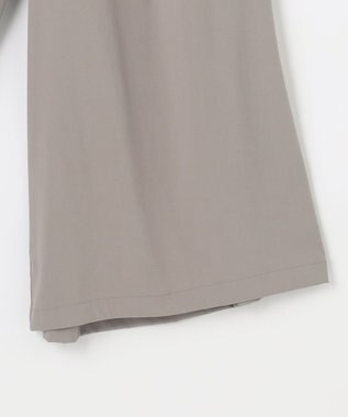 ANY 【ウエストゴム】清涼リラックスクロップドパンツ ライトモカ