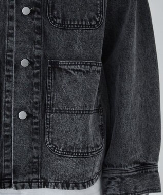 WEGO デニムカバーオール ブラック