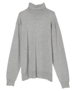 CRAFT STANDARD BOUTIQUE タートルネックニットプルオーバー Light Gray