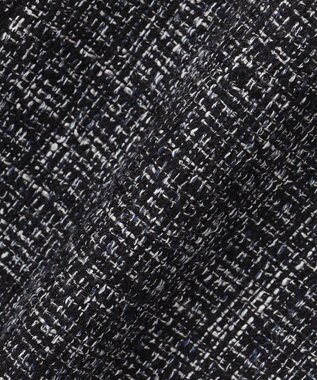 J.PRESS LADIES 【セットアップ対応】ファンシーツイード スカート ネイビーミックス系