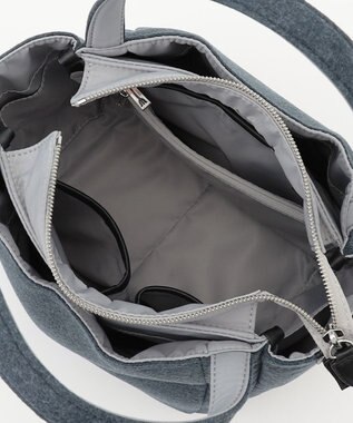 Y'SACCS フェルトトート　Sサイズ ダークグレー