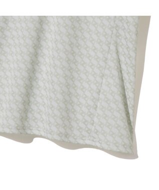 ZERO HALLIBURTON モノグラム柄ポロシャツ ZHG-W6S7a 85220 ホワイト