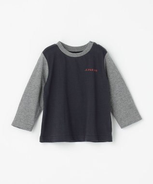 J.PRESS KIDS 【BOX付き】【80-90㎝】長袖Tシャツ&オーバーオール セット ネイビー系3