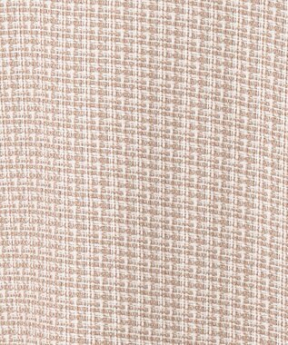 ANY SIS 【洗える】ツイード調ワンピース  セット ベージュ系