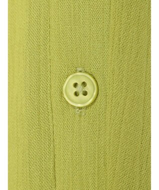 earth music&ecology レーヨンビッグシャツチュニック Lime Green