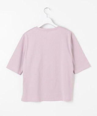 J.PRESS LADIES ロゴ Tシャツ ふじ色系