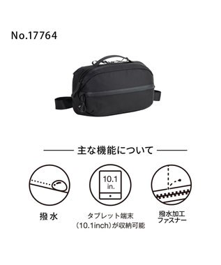 ACE BAGS & LUGGAGE ace. ラグマスター2 ショルダーバッグ  10.1インチタブレット収納 17764 エース ブラック